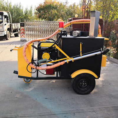 Machine de remplissage d'asphalte à fissure de 500 litres à faible coût d'entretien pour les joints de pavage routier