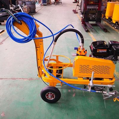 Machine à écrire à froid pour la marquage routier avec poussée automatique à la main et pistolet simple/double