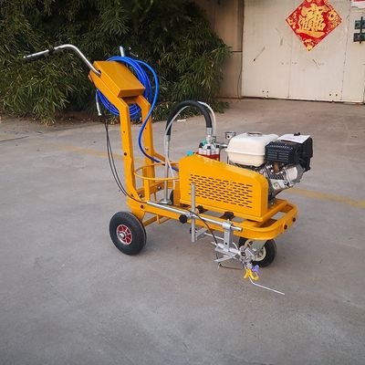 Machine à écrire à froid pour la marquage routier avec poussée automatique à la main et pistolet simple/double