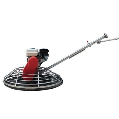 Marcher derrière une truelle à essence avec moteur LONCIN 6.5HP et épaisseur de lame de 2,0 mm