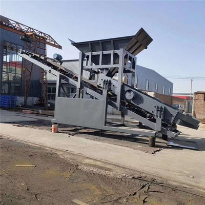 Machine mobile de sélection de sable de silice pour la vente à petite échelle dans les usines de fabrication