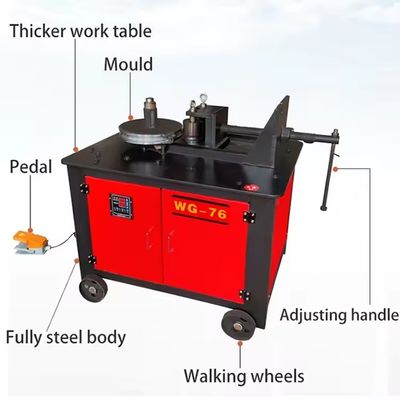 Mining énergétique Hydraulique Square Tube Bender avec vitesse de flexion rapide et préférentielle