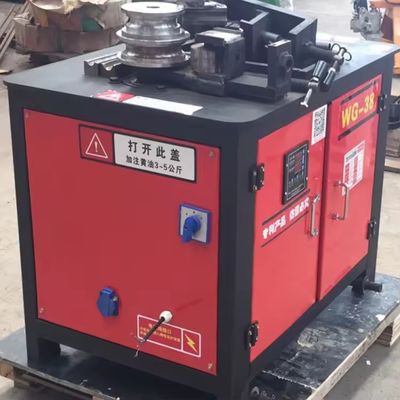 Tuyaux métalliques WG38 Tuyaux galvanisés CNC automatiques Tuyaux et tubes en acier à forme primaire