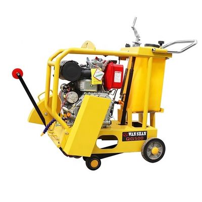 Machine de découpe routière autonome à haut rendement de fonctionnement pour la découpe de bordures d'asphalte