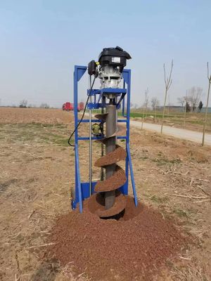 Planteur d'arbres, creuseur de trous à la main à vitesse de 170 à 220 r/min et poids de 45 kg