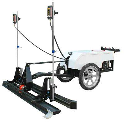 Épaisseur maximale du pavé de 350 mm, four-wheel laser screw pour le projet de nivellement de plancher de ciment