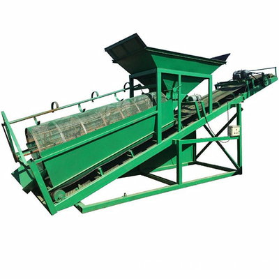 Écran à rouleaux sans arbre mobile de 11 m*2,2 m*3,7 m pour machines de dépistage industriel