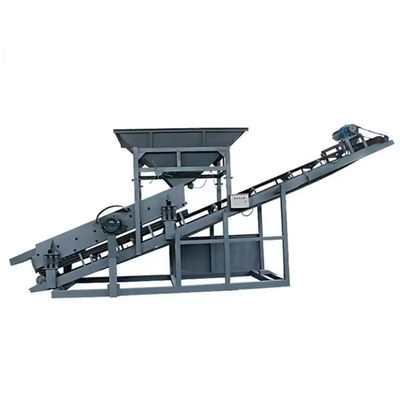 Machine de dépistage mobile de sable à champ de sable à double couche vibratoire à 380 tensions