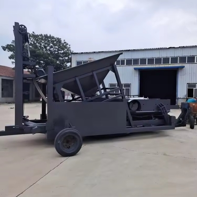 Machine de dépistage du sable vibrant avec écran à tambour à vibration externe à trois couches