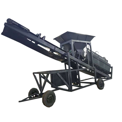 380 Voltage Vibration à trois couches Mobile Crushing and Screening Plant avec professionnel