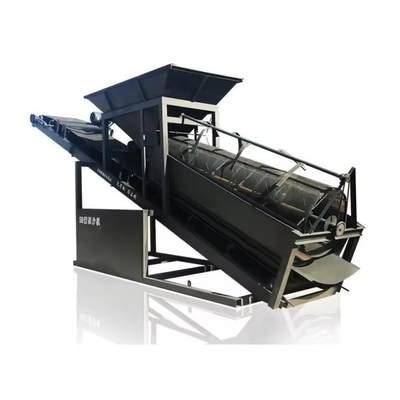 Machine mobile de dépistage du sable de silice avec support de vibration 1800 KG 380V personnalisable