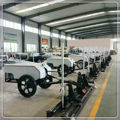 Machine à écrire à la finition de routes à l'essence à commande laser automatique