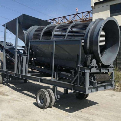 Machine de dépistage du sol de type 20 personnalisable pour la séparation mobile du minerai et du gravier