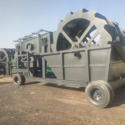 Machine de dépistage du sol de type 20 personnalisable pour la séparation mobile du minerai et du gravier