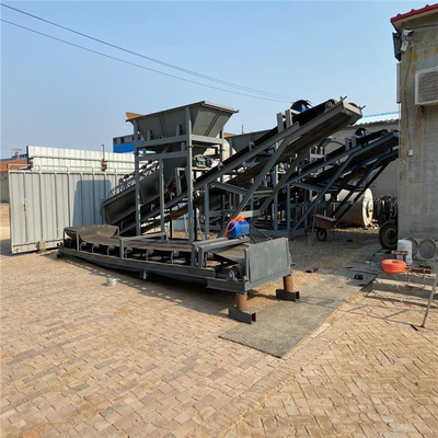 Machine de tamisage à sable à vibration à trois couches pour écran à vibration linéaire dans le champ de minerai
