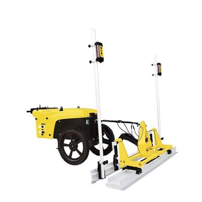 Machine de pavage routier Vitesse de travail 4-20 m/min Ciment Asphalte Paver Équipement de construction au laser