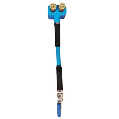 3 Tête Scabblers portatifs à propulsion aérienne pour le rugissement du béton Bush Hammer outils de pavage routier