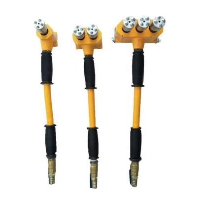 3 Tête Scabblers portatifs à propulsion aérienne pour le rugissement du béton Bush Hammer outils de pavage routier