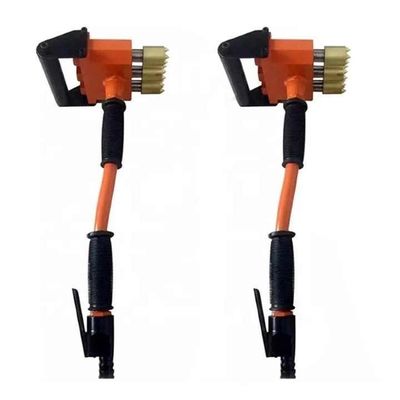 Des outils pneumatiques percussifs puissants entraînés par un compresseur d'air portable pour la construction