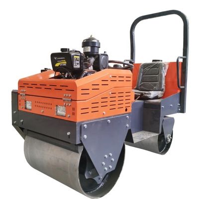 Vibrateur routier à rouleaux de 6 tonnes Mini compacteur d'asphalte avec le meilleur service et pompe hydraulique