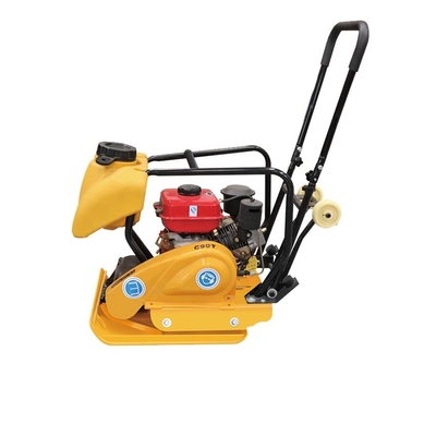 Compacteur de plaques vibratoires portables à moteur de 6,5 chevaux pour la construction