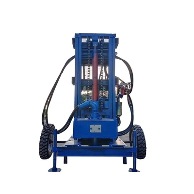 Machine de forage hydraulique de puits hydrauliques diesel de 150 m avec moteur Changchai aux Philippines