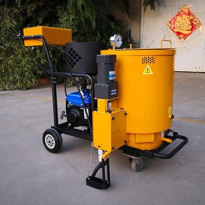Machine automatique de marquage routier peinture par pulvérisation liquide à froid avec conception de moteur à gaz