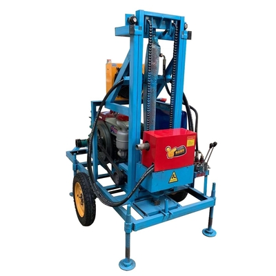 Travaux de construction 600 kg Forage de puits d'eau camion de forage monté avec compresseur