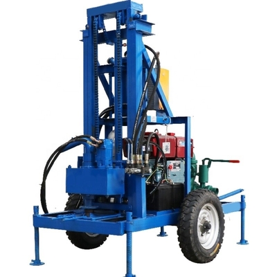 Travaux de construction 600 kg Forage de puits d'eau camion de forage monté avec compresseur