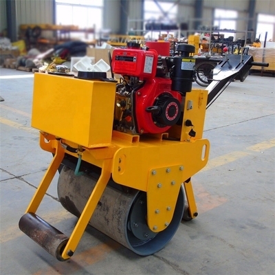 Walk Behind Road Roller 600kg avec moteur CHANGFA et 20KN*2 de force excitante